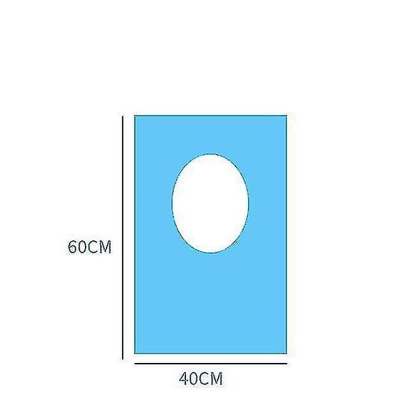 50pcs Non Woven Disposable Toilet Seat Cushion Paper Thickened Travel Essential Carousel 2