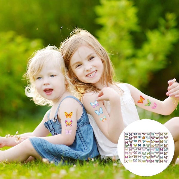 Butterfly Stickers Temporary Tattoos For Girls Adults,10 Sheets Butterfly Transf62951905384449113