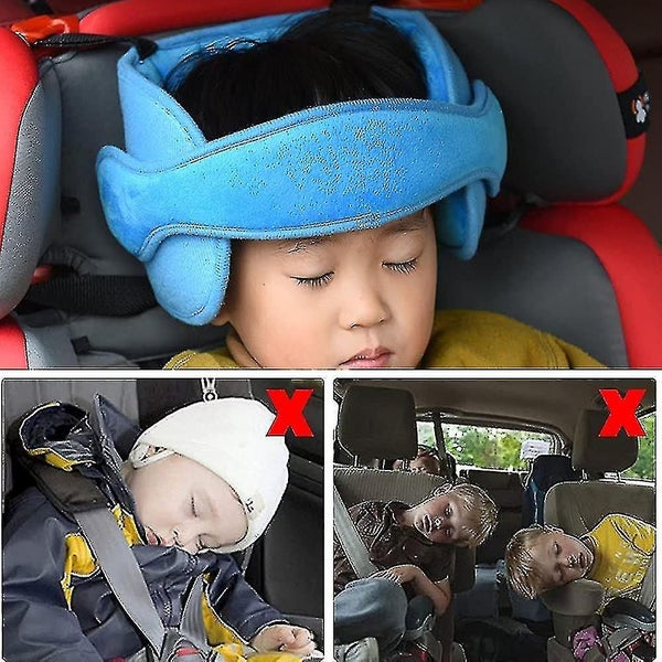 Child Seat Headrest Adjustable Neck Rests Head Protection Belt Sleeping Pillow Carousel 2