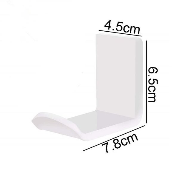 Holder Stand Adhesive Wall Mounted Headset Hanger Wall Hook Under Carousel 1