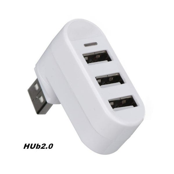 USB Hub 3.0 Adapter Rotate High Speed U Disk Reader Splitter 3 Ports USB 2.0 Carousel 9