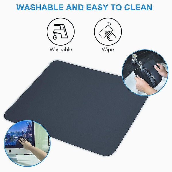 Computer Mouse Pad With Non-slip Rubber Base, Washable Mousepads Carousel 2