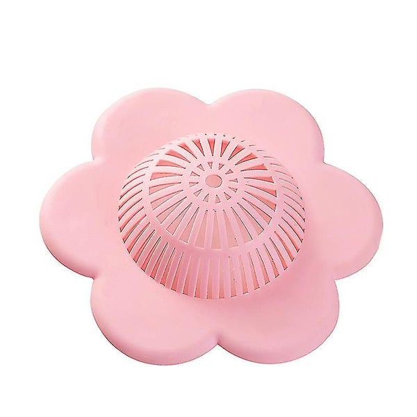 Flower-shaped Floor Drain Cover (pink) Carousel 1