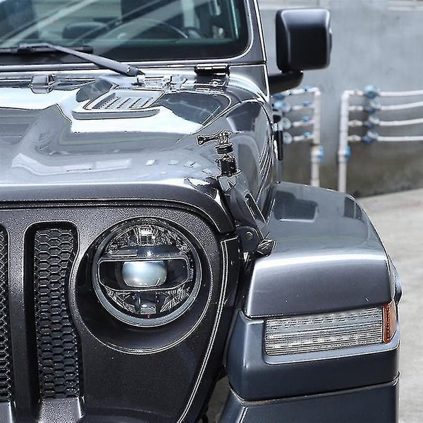 Engine Hood Action Camera Bracket Stand Mount For Jeep Wrangler Carousel 5