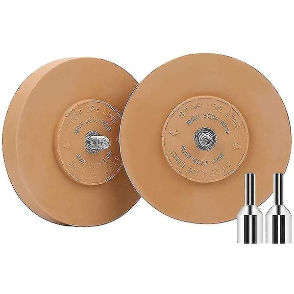 Decal Rubber Eraser Wheel 4inch Adhesive Remover Solid Rubber Wheel Carousel 1