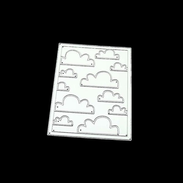 Cloud Frame Metal Cutting Dies Scrapbooking Stencils Diy Album Paper Card Decor Carousel 1