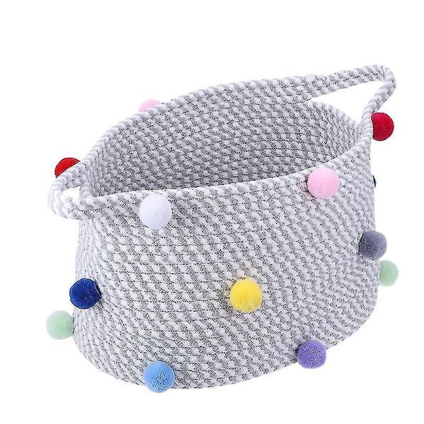 Cotton Rope Laundry Basket For Holding Sundries Carousel 2