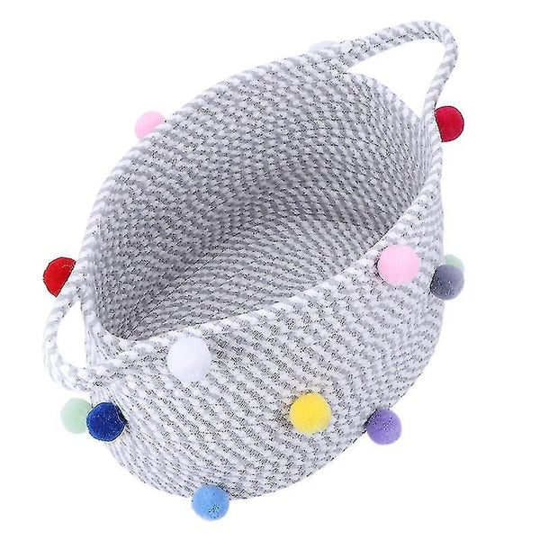 Cotton Rope Laundry Basket For Holding Sundries Carousel 3