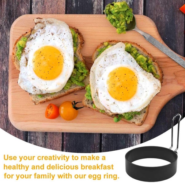 Stainless Steel Egg Maker Non Stick Round Egg Cooker For Cooking Rings Shaper Carousel 2