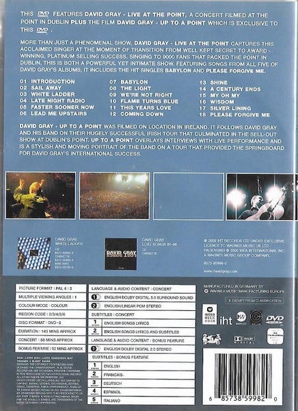 David Gray: Live (DVD)64531992667907111