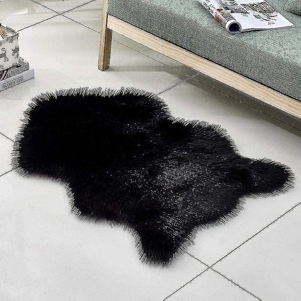 Fluffy Faux Fur Sheepskin Rug Living Room Bedroom Floor Carpet Rugs Home Decor Carousel 1