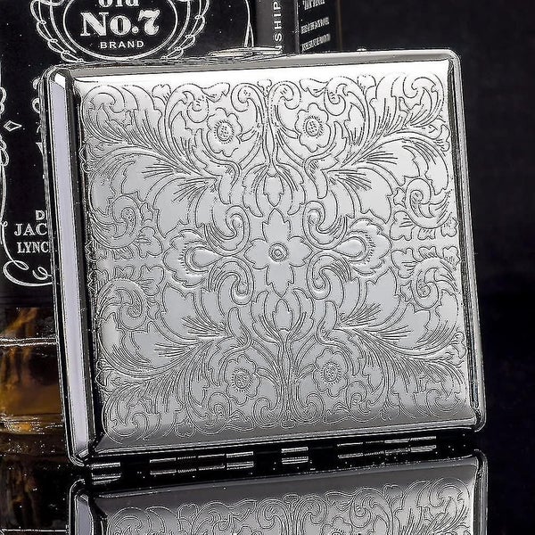 Full Metal Cigarette Case Eco-friendly Smooth Like The Mirror64454611062657111