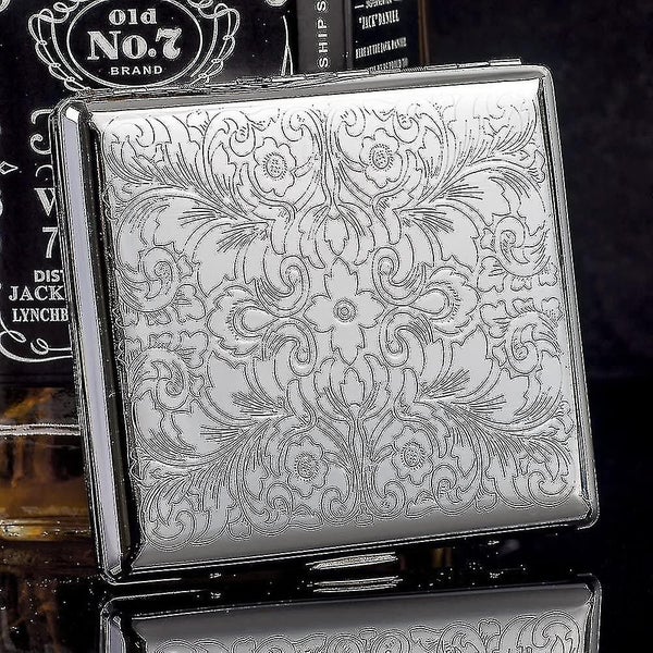 Full Metal Cigarette Case Eco-friendly Smooth Like The Mirror64454611062657113
