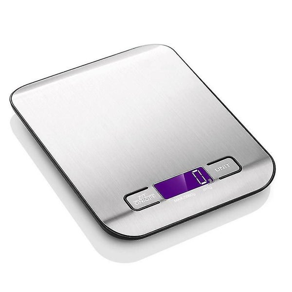 Digital Kitchen Scale, Premium Stainless Steel Food Scale, Weighs Grams And Ounc Carousel 1