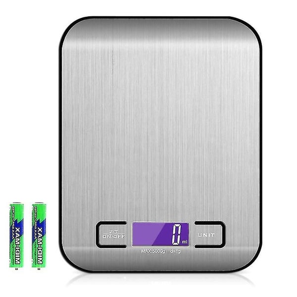 Digital Kitchen Scale, Premium Stainless Steel Food Scale, Weighs Grams And Ounc Carousel 2