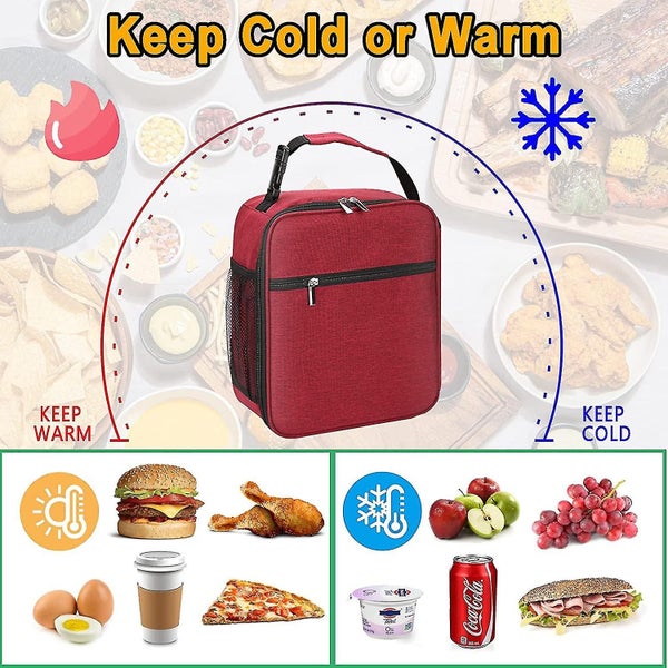 Lunch Bag For Men & Women, Insulated Lunch Bag For Boys Girls, Leakproof Portabl Carousel 5