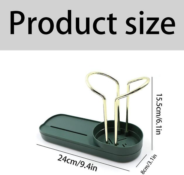 Kitchen Sink Storage Rack Sponge Holder Sink Organizer Shelf Drainer Dishwasher Carousel 2