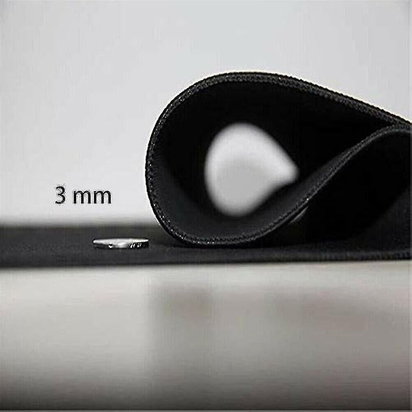 Hmwy-(750x300x3) Extended Gaming Mouse Pad Large Size,pink Rose Rose Art Butterf Carousel 5