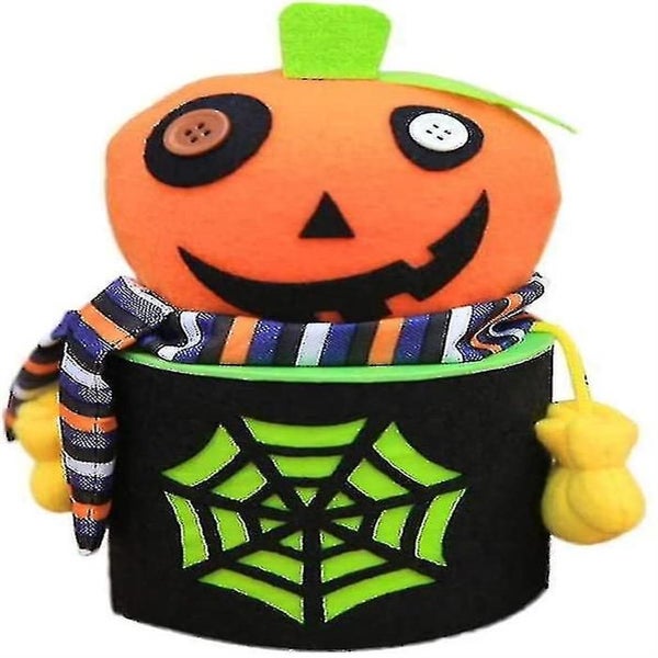 Halloween Flannel Fabric Decorative Gifts Candy Boxes Box Box Decorative Gift Bo Carousel 1