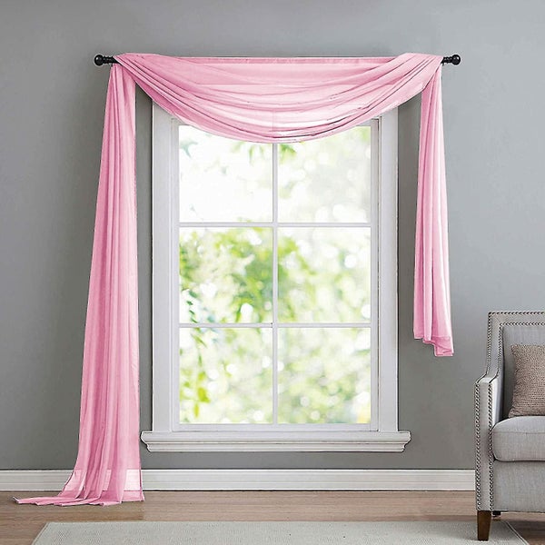 Horizontal Hitch For Curtains (gauze), Transparent Beige Carousel 2