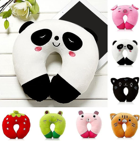 Kids Travel Pillow Cute Animal Neck Pillow Support U Shaped Pillow, Comfortable Carousel 4