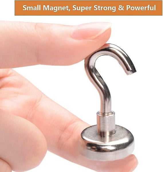 Lot De 25 Crochet Magntique Crochet Aimants Nodyme Force Dattraction De 10 Kg Carousel 5