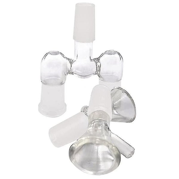 Glass Tube Adapter,2pc 14mm Male To Double 14 Mm Female Adapter63616996852610114