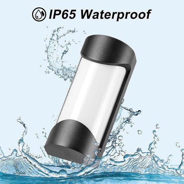 Led Outdoor Wall Light 12w Waterproof Ip65 Anthracite Aluminum Lighting Decorati Carousel 5