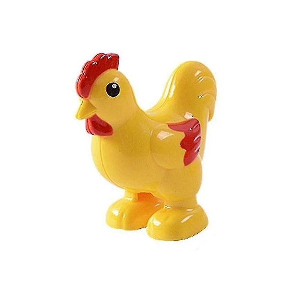 Long Ocean Large Particle Building Block Farm Assembly, Chicken Carousel 2
