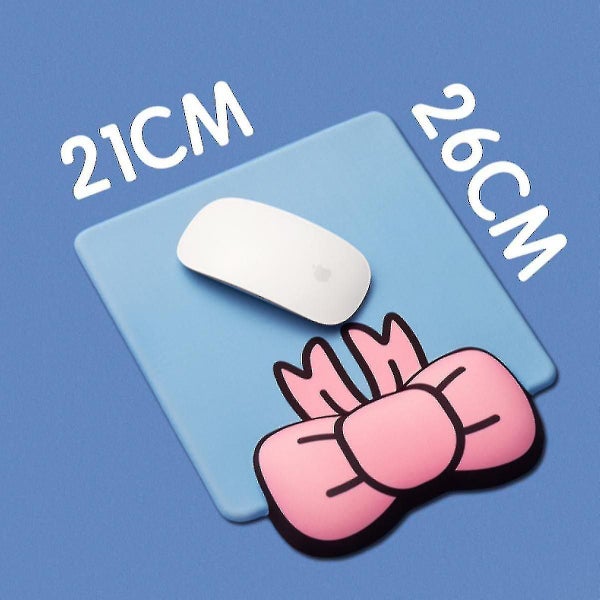 Large Smooth Superfine Fibre Memory Foam Ergonomic Mouse Pad Wrist Rest Support Carousel 4