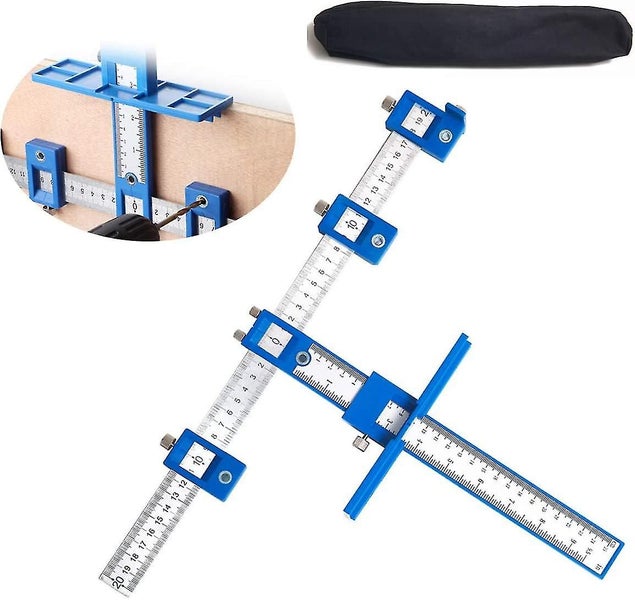 Hole Punch Locators Adjustable Drill Guide Sleeves Cabinet Hardware Fixtures Hol Carousel 1