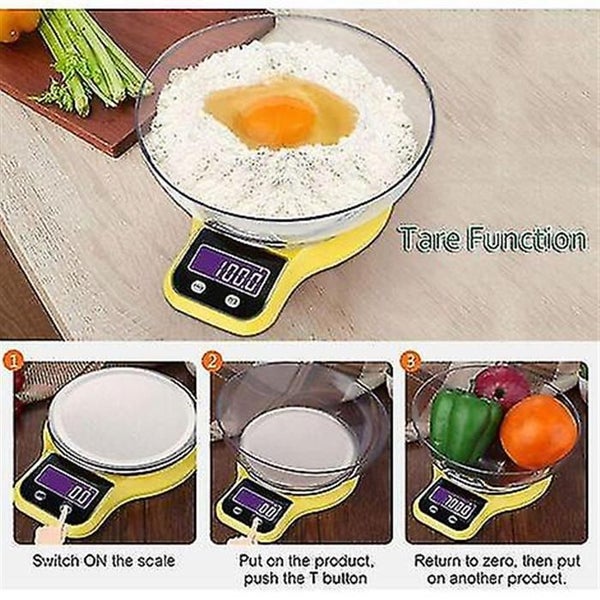 Kitchen Scale, High Precision Electronic Kitchen Scale / Stainless Food Scale Carousel 5