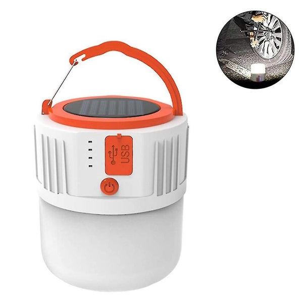 Led Camping Lantern Rechargeable, Power Bank 2400mah, Solar Camping Lights- Remo Carousel 1