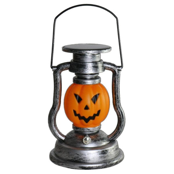 Halloween Retro Festival Decoration Lantern Led Solar Outdoor Hanging Lantern-- Carousel 1