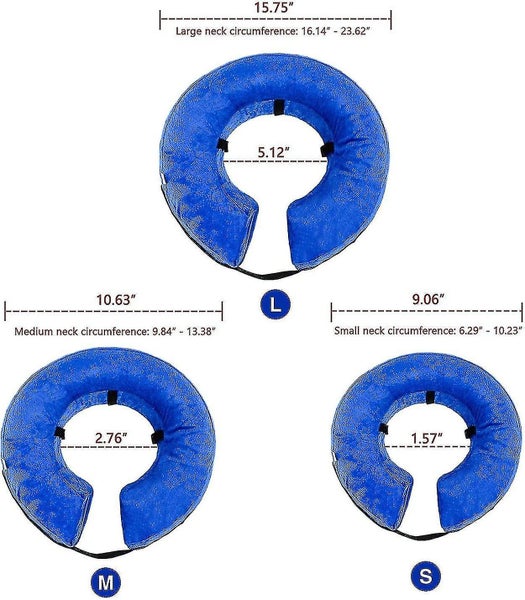 Inflatable Pet Cover - Washable Protective Collar For Small Dogs And Cats L size Carousel 2