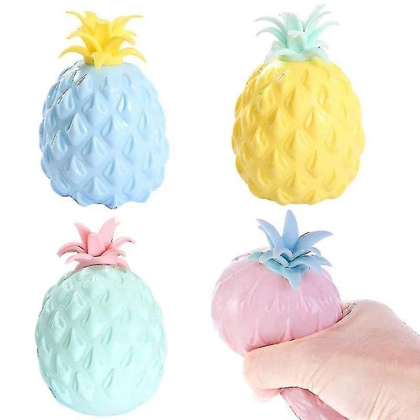 Pineapple Relief Stress Balls Fidget Toys Squeeze Fruit Antistress Decompression Carousel 1
