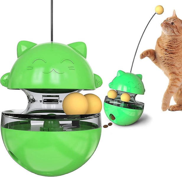Interactive Cat Toys, Cat Toys, Cat Supplies, Interesting Tumbler Food Dispenser Carousel 1
