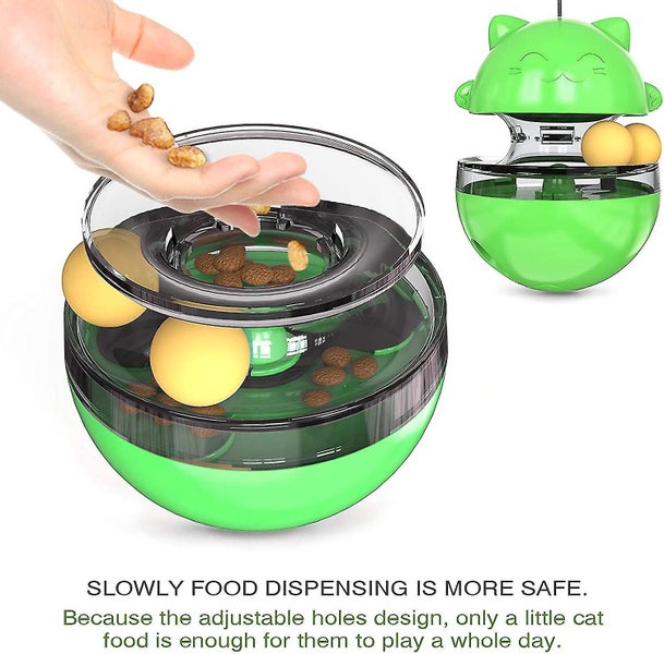 Interactive Cat Toys, Cat Toys, Cat Supplies, Interesting Tumbler Food Dispenser Carousel 4