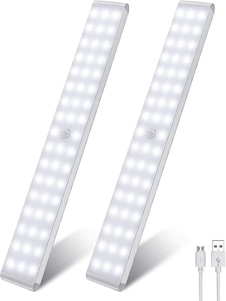 Led Sensor Light Motion Detector Kitchen Light Bar 2 Pieces Heilwiy Under Cabine Carousel 1