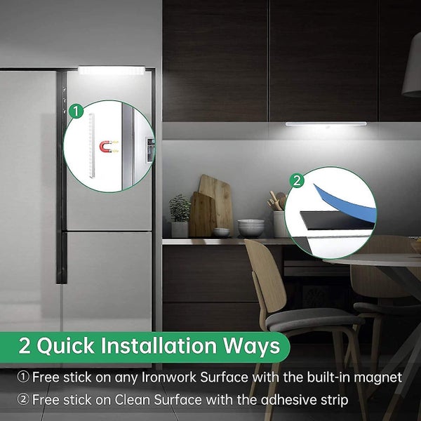 Led Sensor Light Motion Detector Kitchen Light Bar 2 Pieces Heilwiy Under Cabine Carousel 5