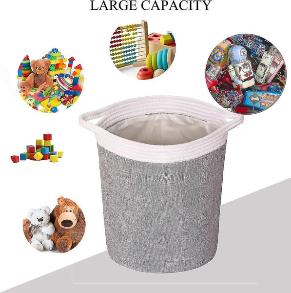 Laundry Hamper Portable Storage Bag Waterproof Fabric Foldable Laundry Baskets T Carousel 2
