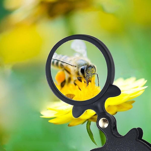 Mini Folding Pocket Magnifying Glasses With Rotating Protective Case For Reading Carousel 2