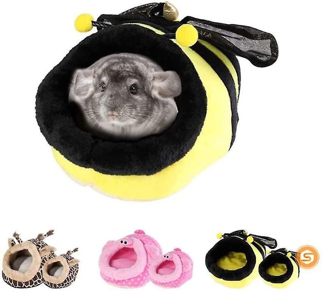 Nest Warm Lightweight Hamster Guinea Pigs Bed Nest Winter Rodent Pets Bed, Winte Carousel 1
