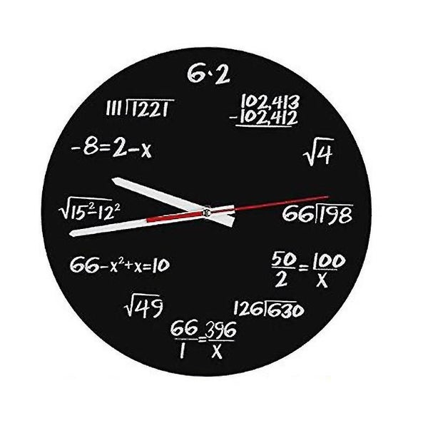 Math Formulas Clock Quiz Clock In Black And White Unique Math Carousel 1