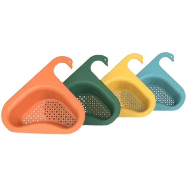 Kitchen Sink Drain Basket Triangle Hanging Sink Strainer Gadgets For Kitchen Bat Carousel 1