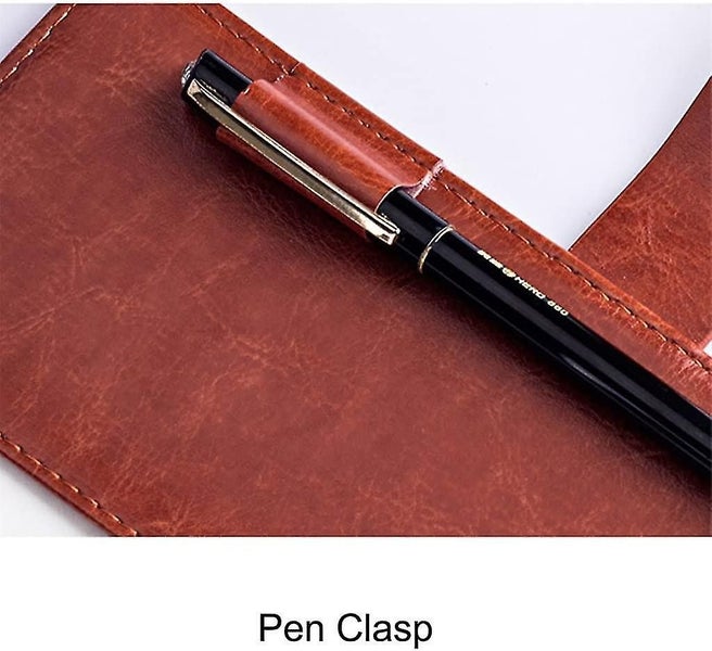 Leather Password Notebook With Lock Bigger Size 21.8cmx17.8cm Writing Pads Locka64527396286849113