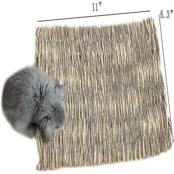 Grass Mat,woven Bed Mat For Small Animal Carousel 2