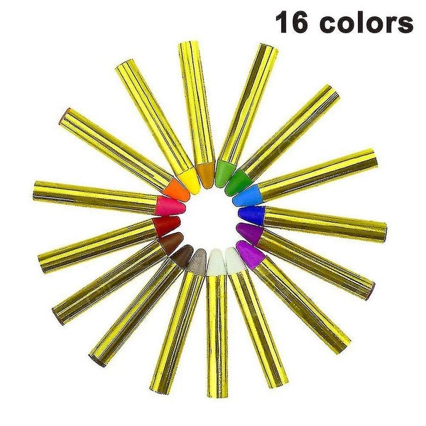 Painting Face Kit Crayons, 16 Colors Non-toxic Makeup Face Paint Sticks Body Tat629585620611861115