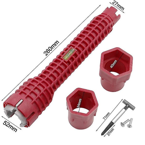Sink Installation Water Pipe Wrench Household Faucet Wrench Tool Water Pipe Span Carousel 2