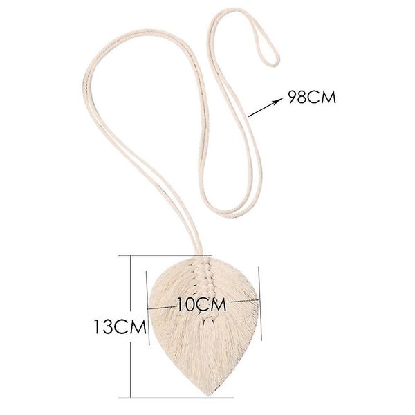 Pack Of 2 Tiebacks For Curtains, Curtain Tiebacks Boho Macrame Leaves Curtain Ho Carousel 2